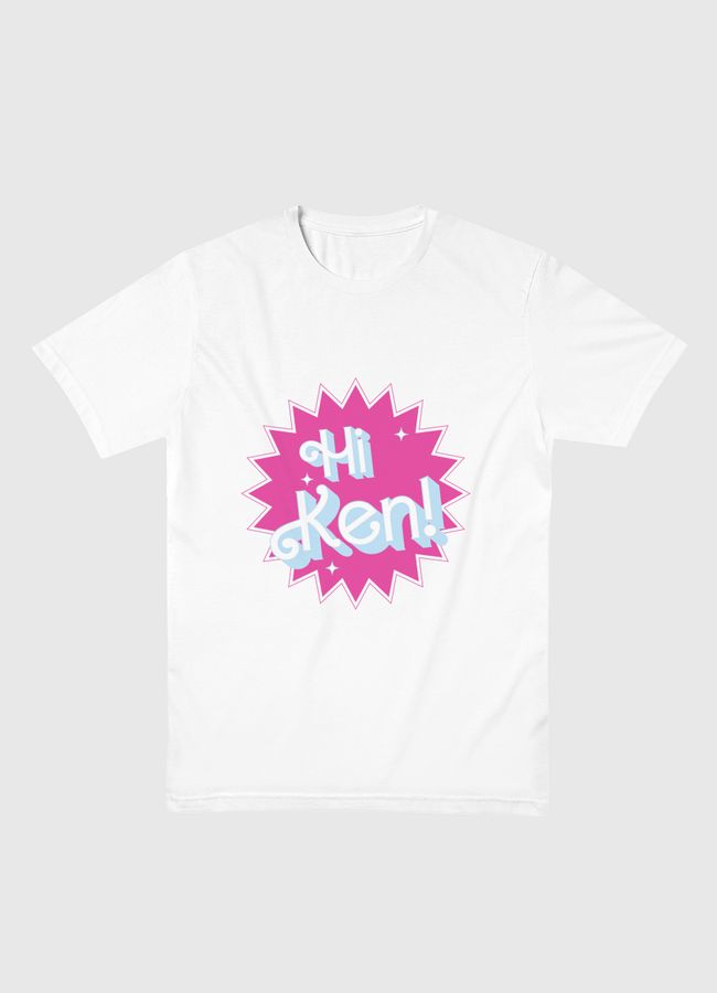 HI ken! - Men Basic T-Shirt