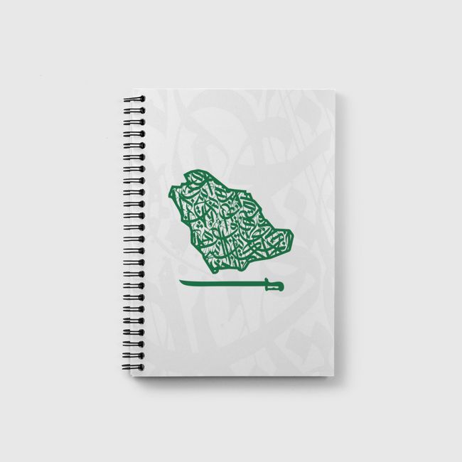 السعودية بحروف عربية - Notebook