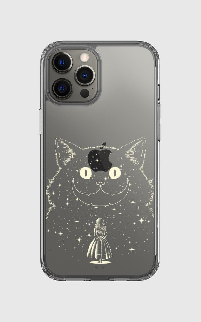 Alice Star Night Cat - Clear Case
