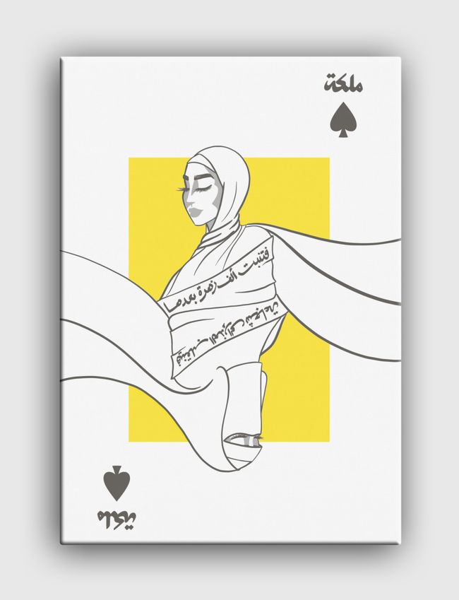 Queen of Spades - Canvas