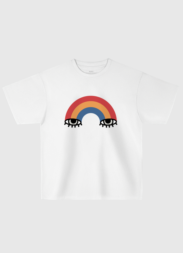 RAINBOW EYES Oversized T-Shirt