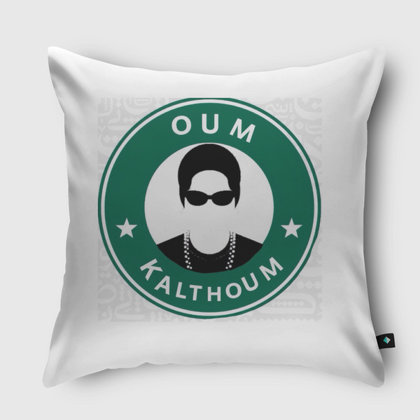 oum_kalthoum-ART Throw Pillow