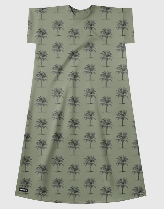 Dreamcatcher Palms - Short Sleeve Dress