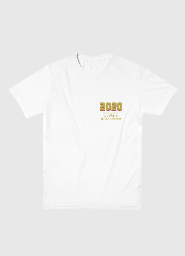 2020 Quentin Quarantino Men Basic T-Shirt