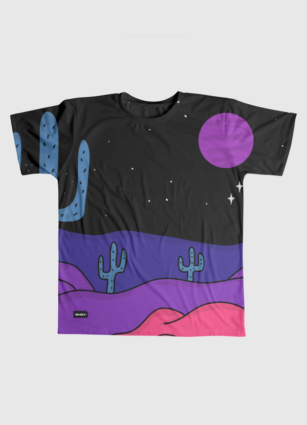 Violet Planet Men Graphic T-Shirt
