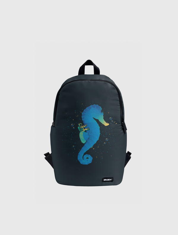 Riding a Sea Horse Astro Spark Backpack