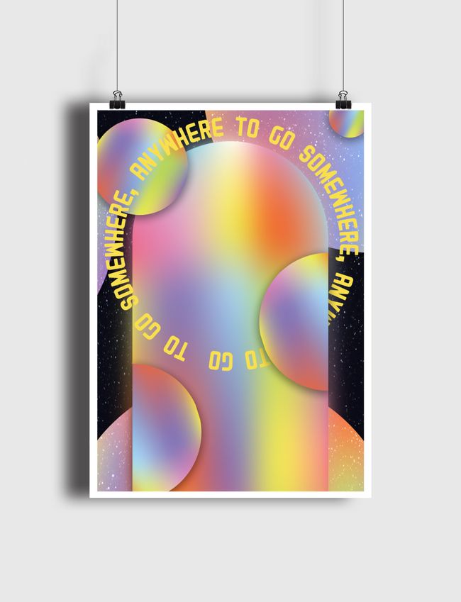 To go somewhere - Poster