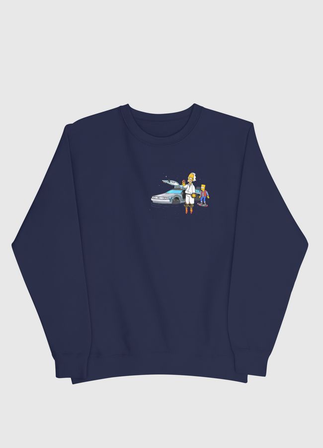 Back to the Future Space - Men Sweatshirt