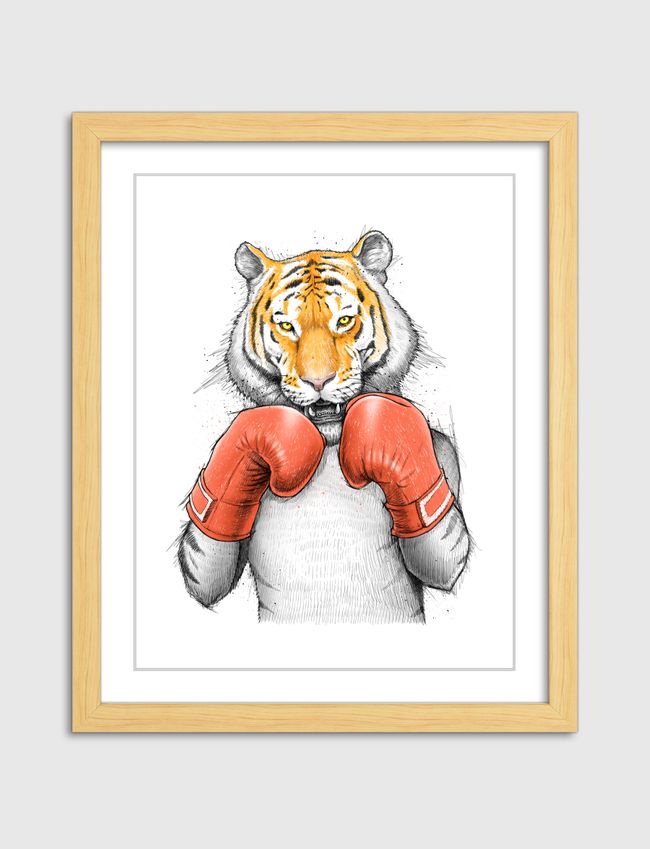 Tiger Boxer - Artframe