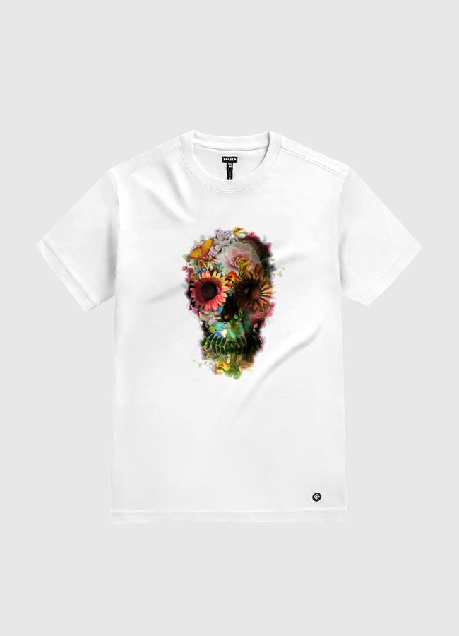 Skull 2 - White Gold T-Shirt