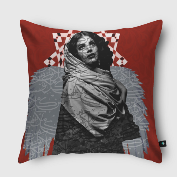 الاجنحه Throw Pillow