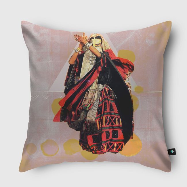 رقصة فرح - Throw Pillow