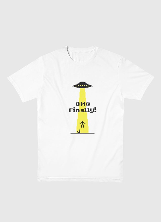 OMG Finally - Men Basic T-Shirt