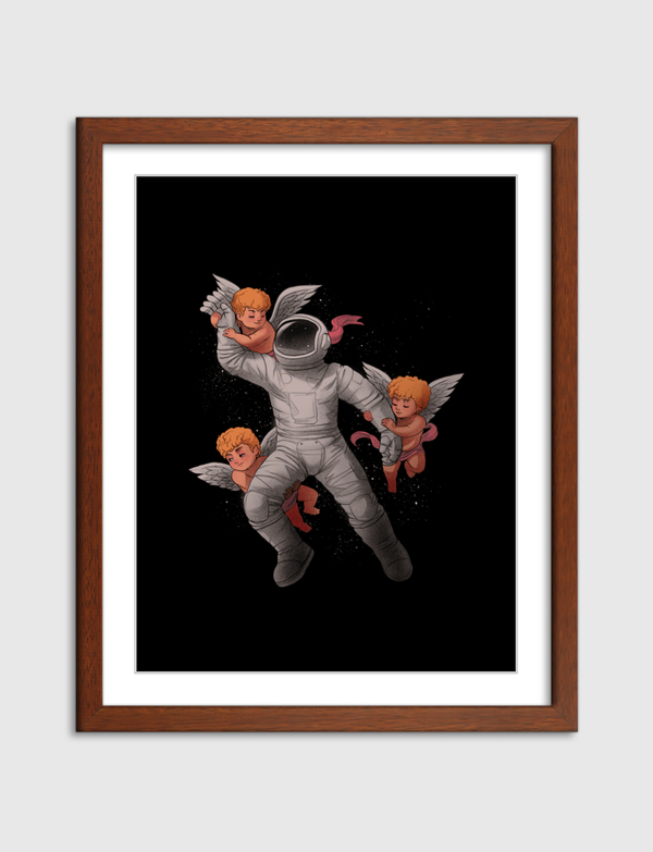 Cherubs Astronaut Artframe