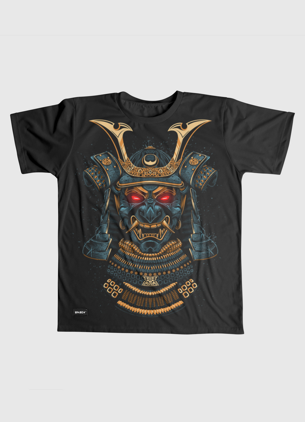 Awesome Samurai Gold Men Graphic T-Shirt