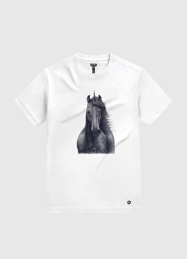 Black unicorn White Gold T-Shirt
