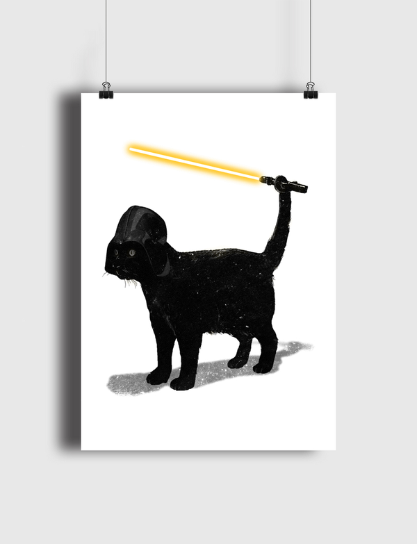 Cat Vader Poster