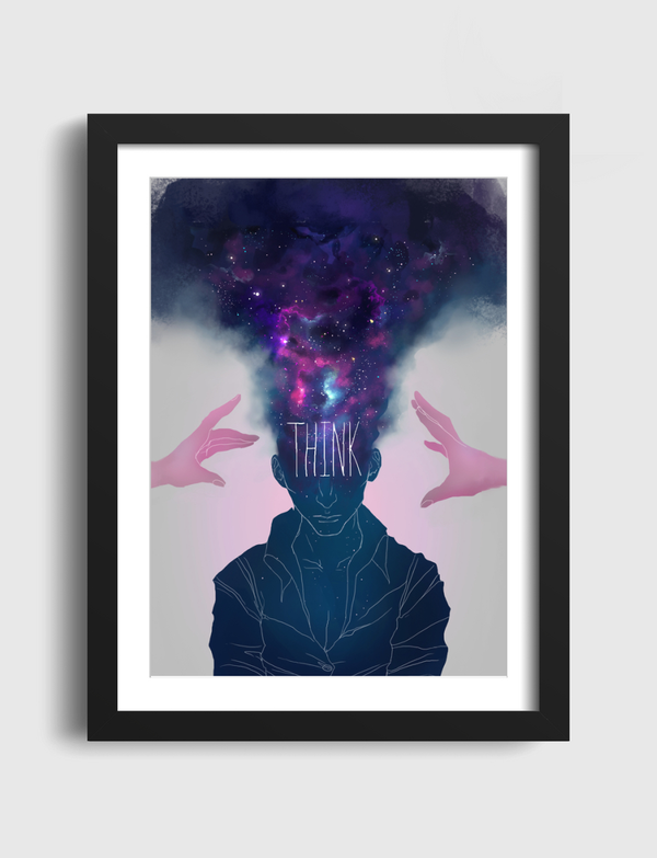 Think (Graphic print) Artframe