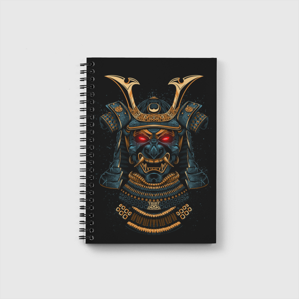 Awesome Samurai Gold Notebook