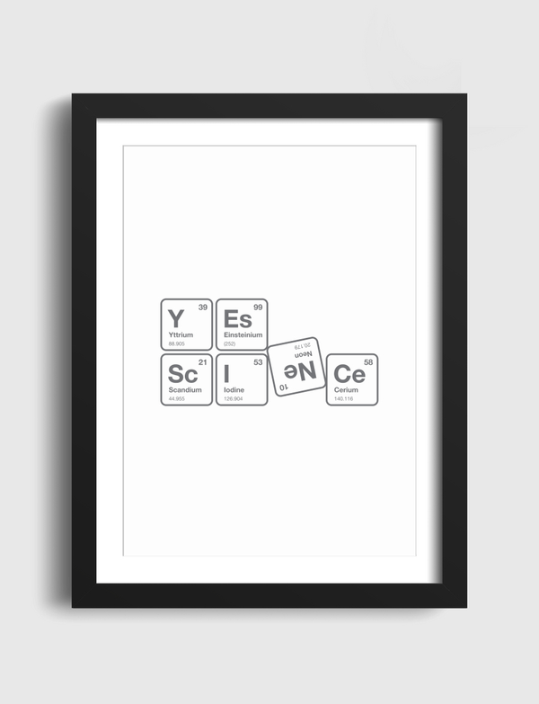 Yes Science! Artframe