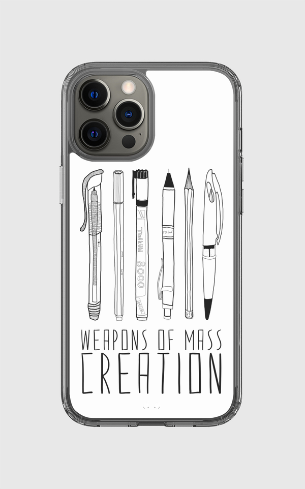 Weapons Of Mass Creation Clear Case