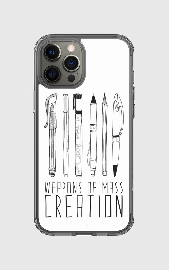 Weapons Of Mass Creation - Clear Case