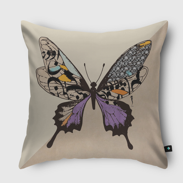 Butterfly  Throw Pillow