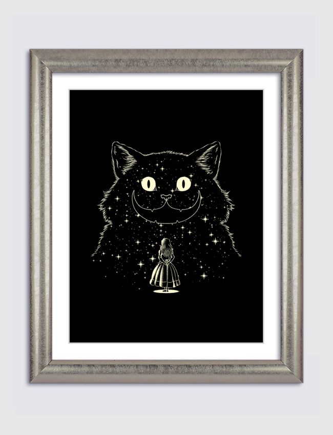 Alice Star Night Cat - Artframe