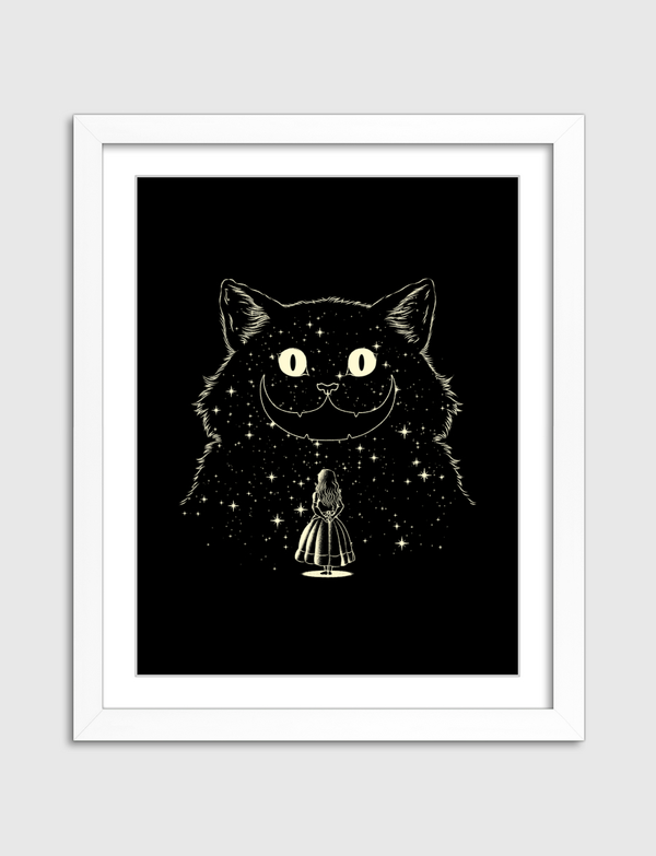 Alice Star Night Cat Artframe