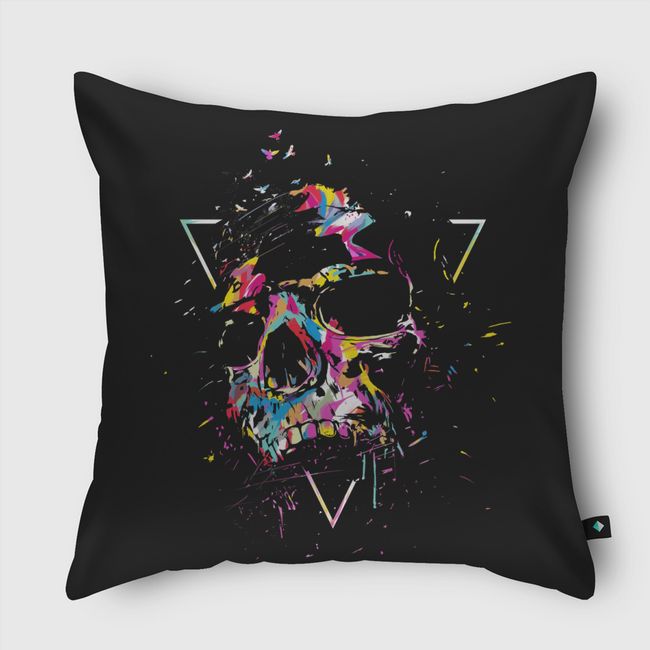 Skull X - Throw Pillow