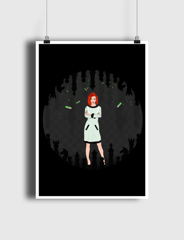The Queen's Gambit Chess Poster