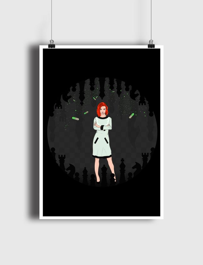 The Queen's Gambit Chess - Poster