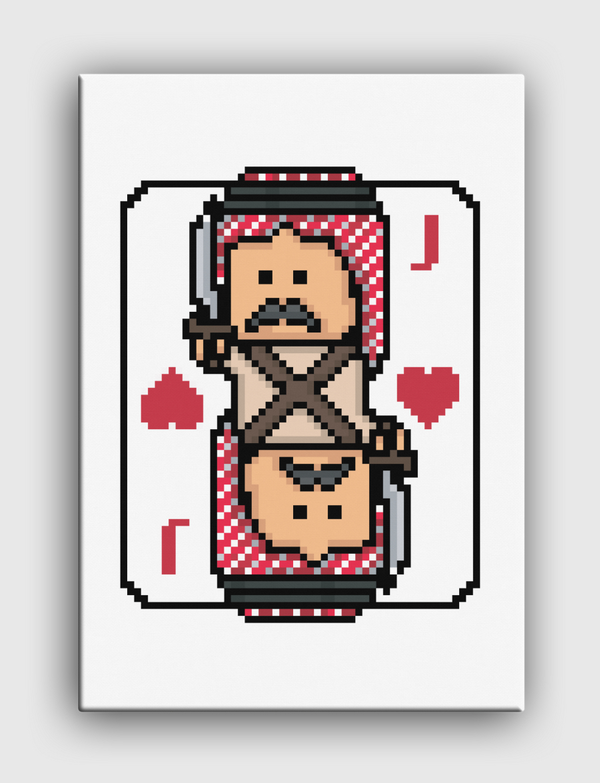 Jack of Hearts Canvas