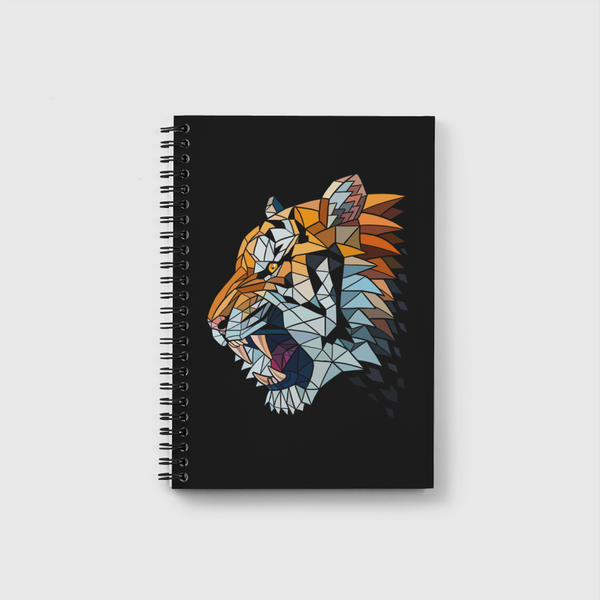 Tiger Glass Notebook