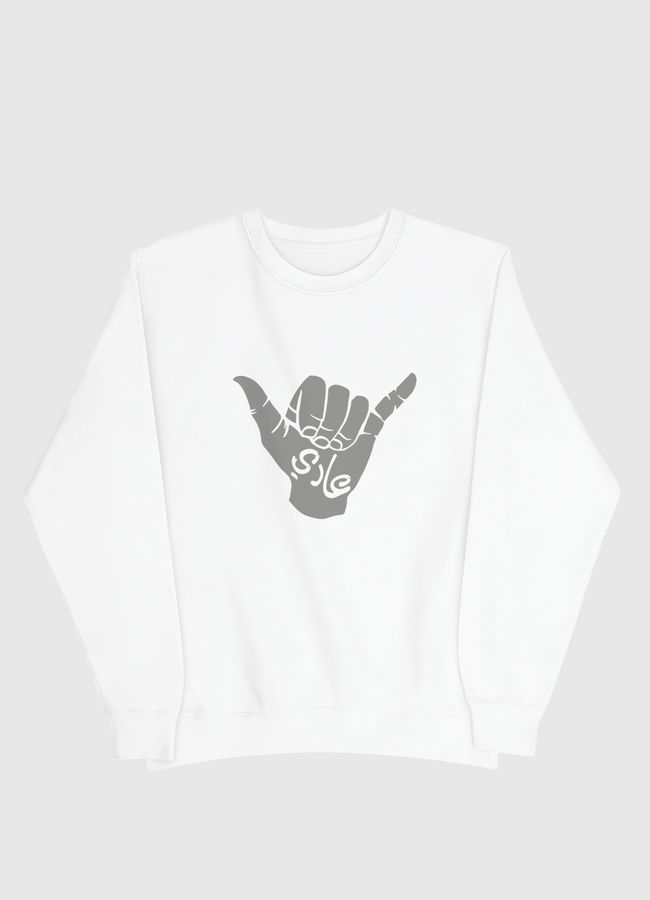 Sarcastic Hand Gesture - Men Sweatshirt