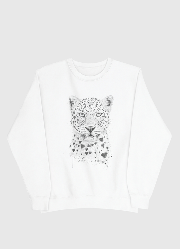 Lovely leopard Men Sweatshirt